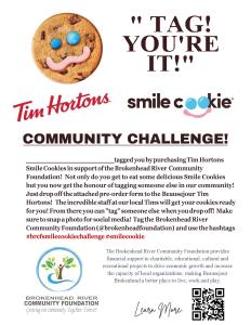 Smile Cookie Week ~ Pre-order forms & “Tag, You’re It” Campaign